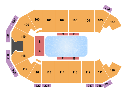 Akins Arena Disney On Ice Seating Chart